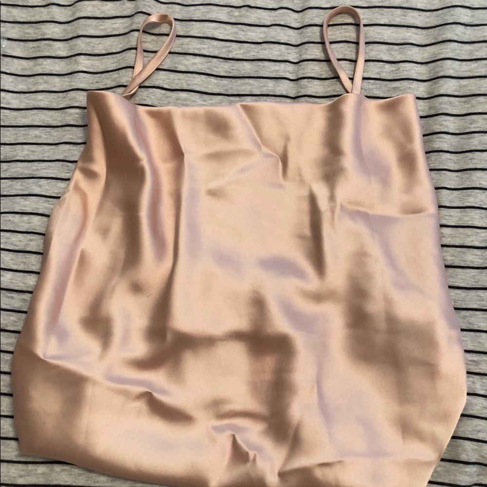 Fashion nova silky layering top